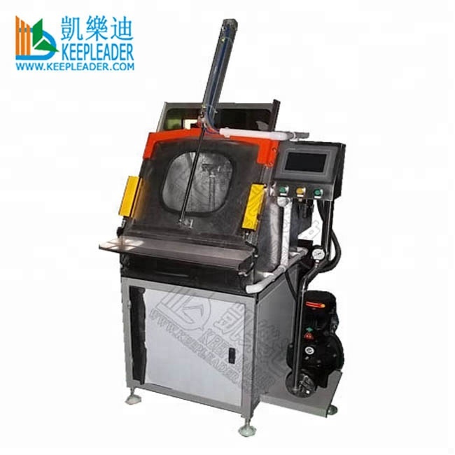 High Pressure Jetting Cabinet Washer Rotary Spray Cleaning Machine of Single Station Nozzles Spraying Engine_Auto Parts Cleaners