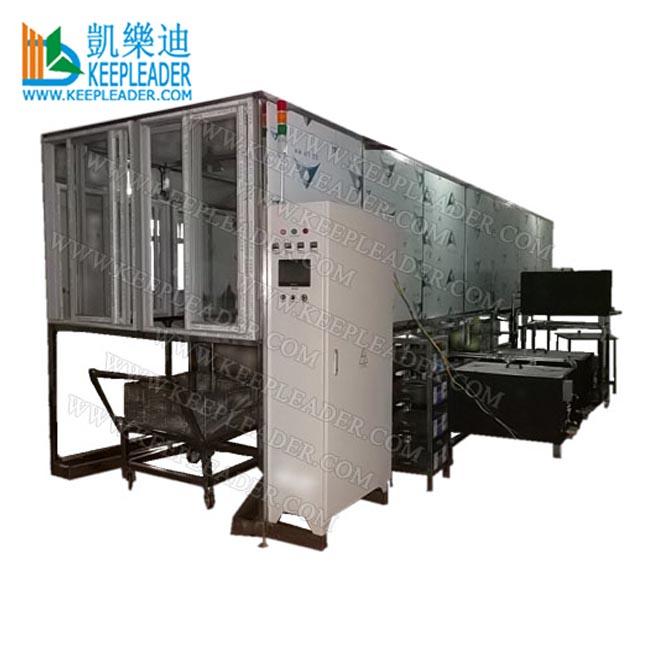 Aluminum Tube Degreasing Industrial Ultrasonic Cleaning Machine of Al Plate Washing Degreaser Multiple-Stages Ultrasound Cleaner