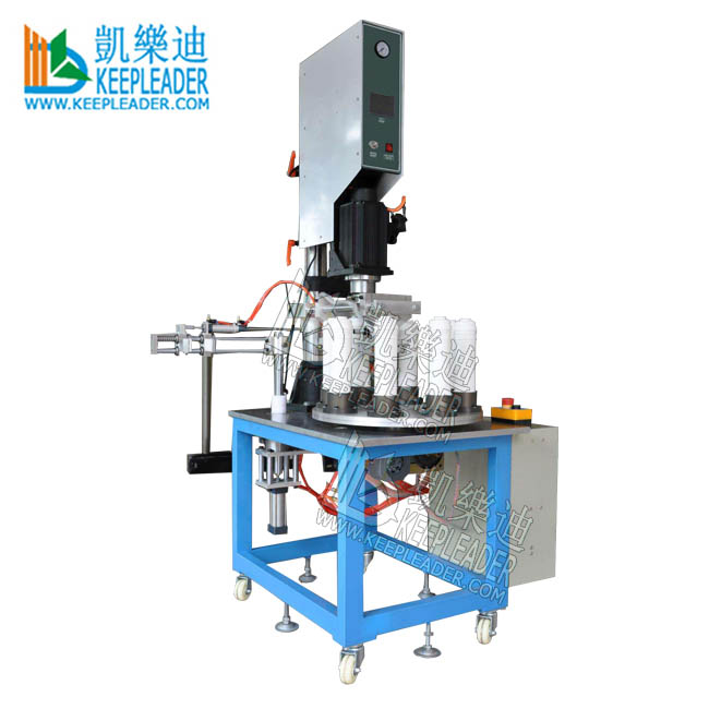 Automatic plastic spin welder for Water Filter_PP Mug_Thermos Cup_Oil Filter Spin Welding of Automatic Spin Thermofusion Machine