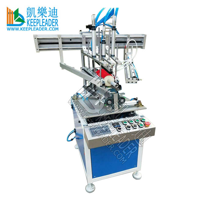 Semi-automatic Packing Box Cylinder Making Machine for PVC Cylindrical box_Plastic Cylinder_Making_Gluing of Roundish Box Making