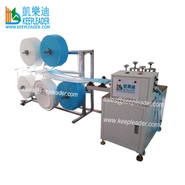 N95 KN95 Face Mask Blank Automatic Forming Machine for Face Mask Respirator Blank Auto Making of Folding Mask Semi-Auto Making