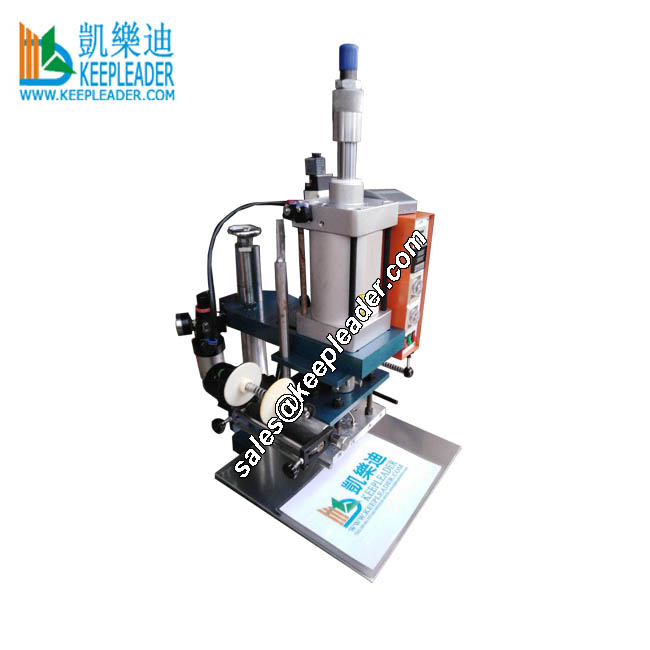 Pneumatic Gold Blocking Hot Foil Stamping Machine for Leather_Paper_Wood Foil Blocking Machine of Packing Box Printing_Stamping