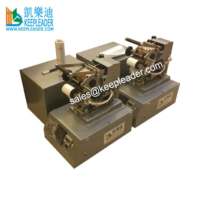 Hot Stamp Wire Marker Foil Blocking Machine of Cable Hot Foil Stamping Press Machine for Wire Marking_Cable Foil Block Printing