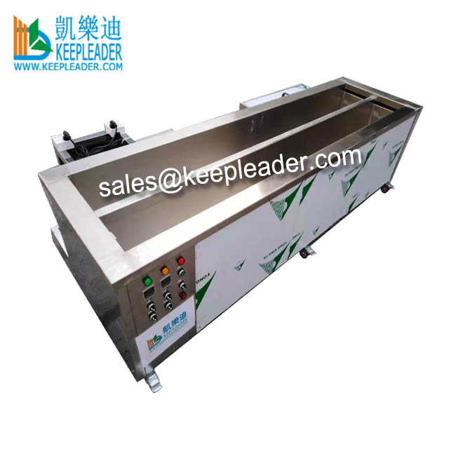 Glass Rods Cleaning Ultrasonic Bath for Glass Rod_Tube_Pipe Ultrasonic Vibration Cleaning of Dual Tanks_40khz Ultrasonic Cleaner