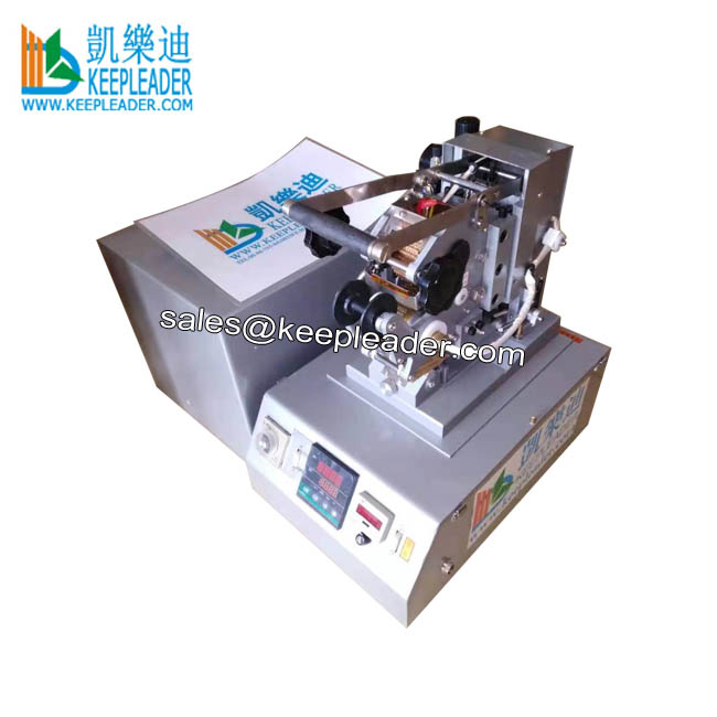 Hot Stamp Wire Marking System for Wire and Cable Hot Stamping Marker of Plastic Tube_Heat Shrink Sleeving Hot Foil Press Printer