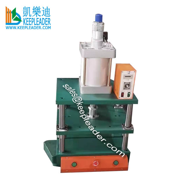 Wood Logo Hot Branding Pneumatic Imprint Woodwork Heat Embossing Machine of Wood-burning Stamp Trademark Heat Punching Equipment