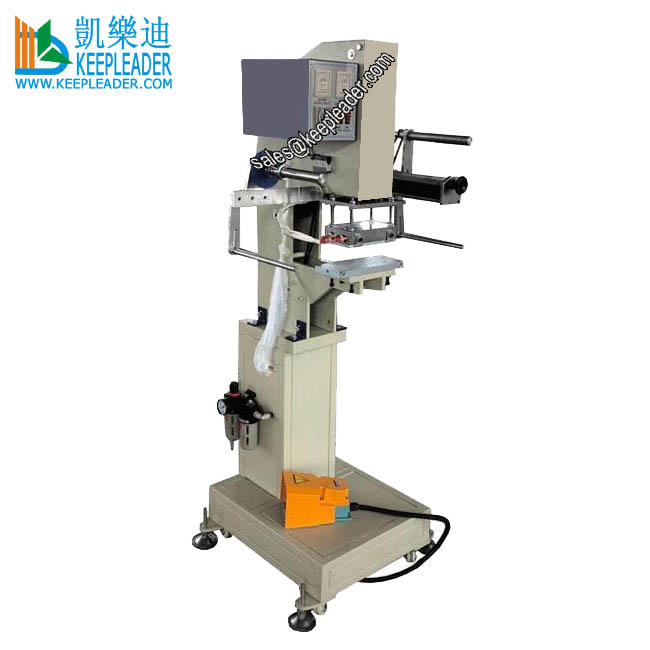 Hot Foil Stamping Machine for Plastic Basket_Turnover Box of Pneumatic Plastic Box_Crate_Dustbin_Tray_Frame Logo Hot Bronzing