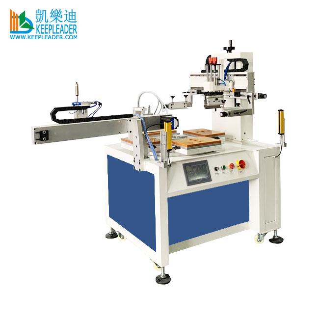 Automatic Serigraphy Screen Printing Machine For PVC_PET Sheet Tag_Label Auto Rotary Table Printers Silkscreen Print Equipment