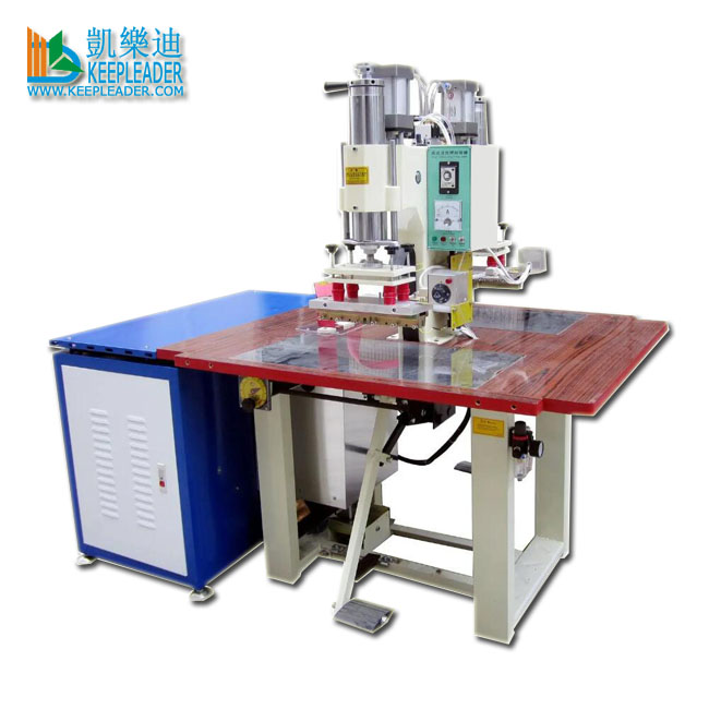 PVC Sheet HF Welder Double Heads High Frequency Welding Machine of Vinyl_TPU_PET Sealing EVA_Fabric Logo Embossing RF Equipment