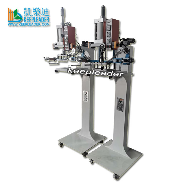 Plastic Crate Gold Foil Printing Hot Stamping Machine of Turnover Boxes_Container_Bucket_Crates Logo Bronzing Heat Press Printer