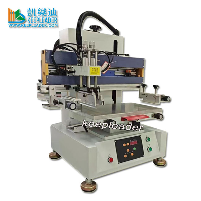 Silk Screen Printing Machine of Semi-Automatic_Desktop_Flatbed_Logo/Label/Text Mesh Frame Single Color Serigraphy Screen Printer
