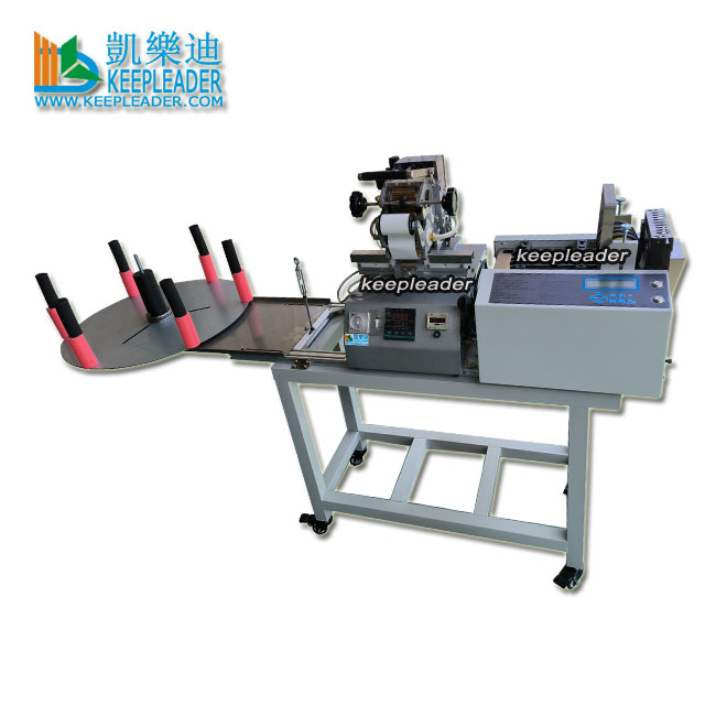 Wire Marking Machine Cable Hot Stamping Foil Printer of Automatic Feeding_Cutting_Printing_Heat Press Labeling Code Wiring Marker