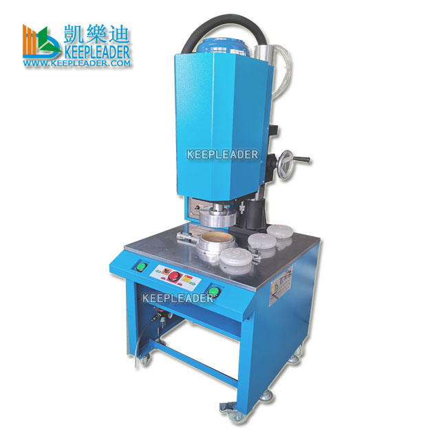 Rotary Friction Plastic Welding Machine of Round_Circular_Cylindrical Nylon_PP Cup_Mug_Filter Assembling Spin Frictional Welder