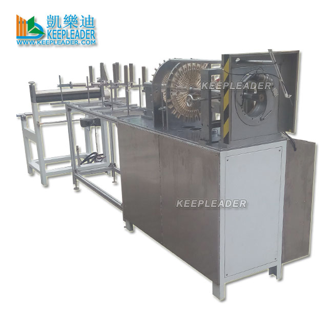 Plastic Cylinder Packages Making Automatic Forming Machine of PVC Cylindrical Box Side Gluing_Ultrasonic Welding Production Line