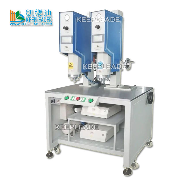 PP File Folder Making Ultrasonic Welder PVC Book Cover_Plastic Bag Pocket Two Heads_Customized Ultrasound Wave Vibration Welder