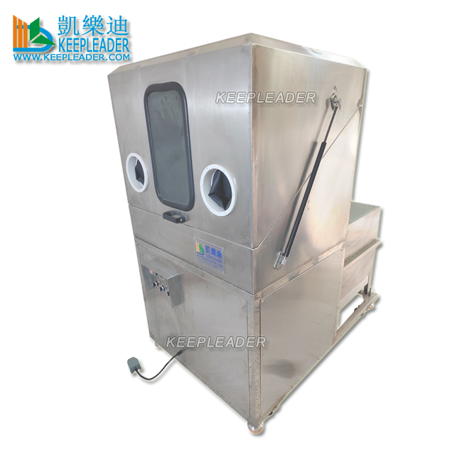 Manual High Pressure Parts Washer Cabinet of Automotive Components_Engine Hand Water Washing_Blasting Aqueous Jet Spraying Booth