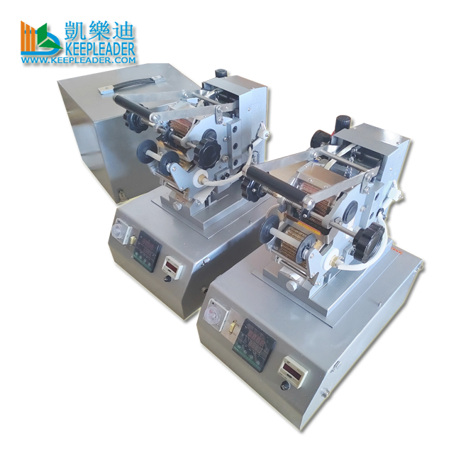 Wire Coding Hot Foil Stamping Printer of Cable_Circuit Cord_Plastic Sleeve_Hose_Shrinking Sheath_Marking Heat Imprinting Machine
