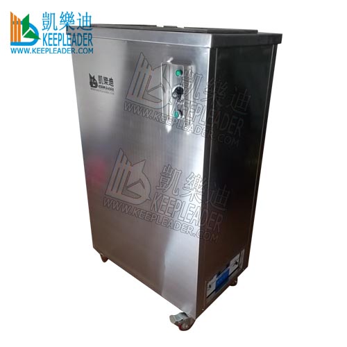 Electroplated parts ultrasonic cleaner