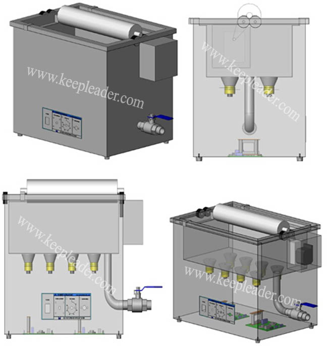 Flexo Printing Anilox Roller Cleaning Ultrasonic Cleaner