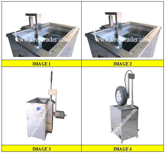 Car Wheel Ultrasonic Cleaning Machine