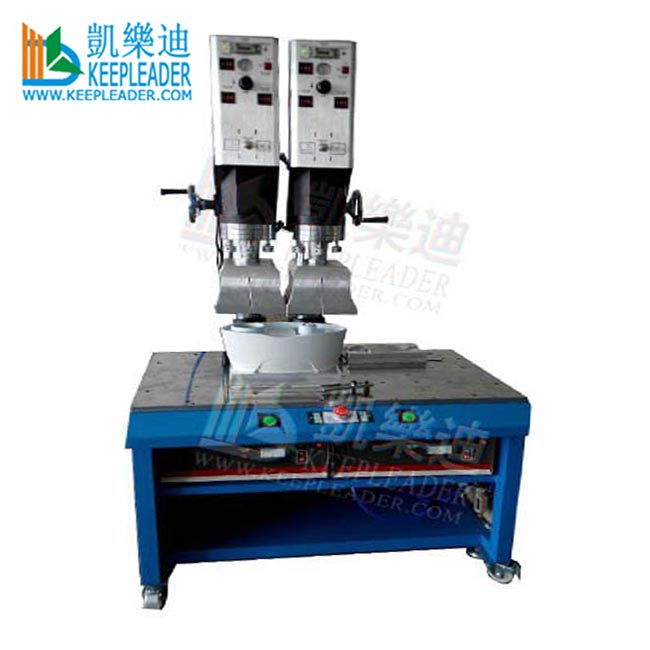 Double Head Ultrasonic Welder Plastic Welding Machine