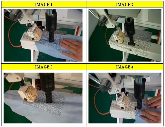 Surgical Gown Making Cuffs Sealing Ultrasonic Sewing Machine