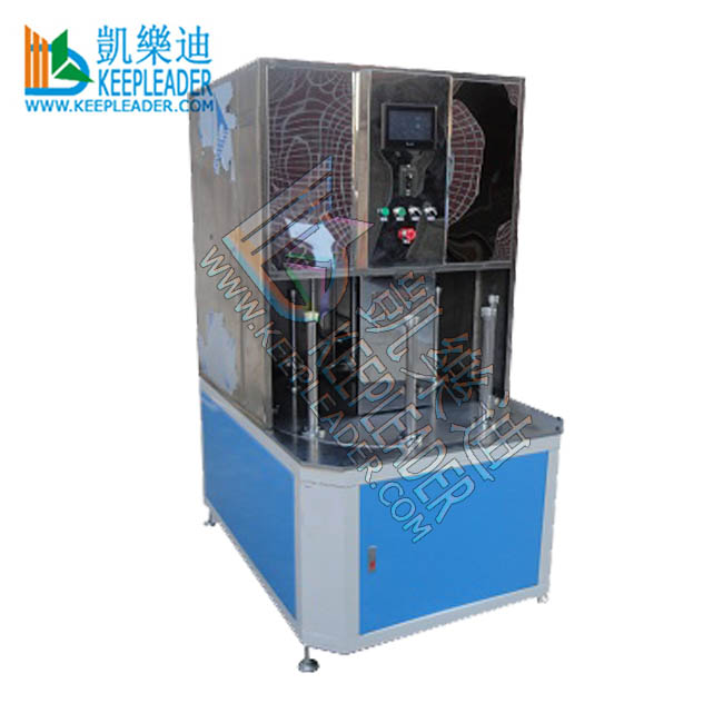 Plastic Cylinder Tube Bottom Sealing Gluing Machine