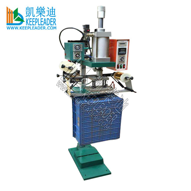 Heat Foil Press imprinting Hot Foil Stamping Machine for Plastic Crate 