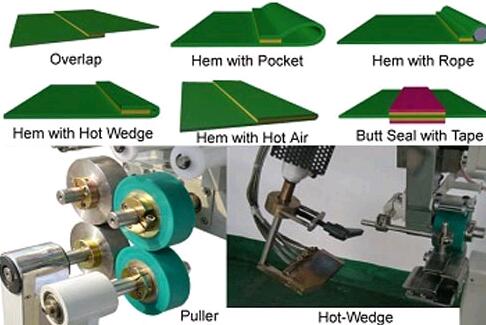 Tarpaulin Heat Sealing Hot Air Seam Sealing Machine