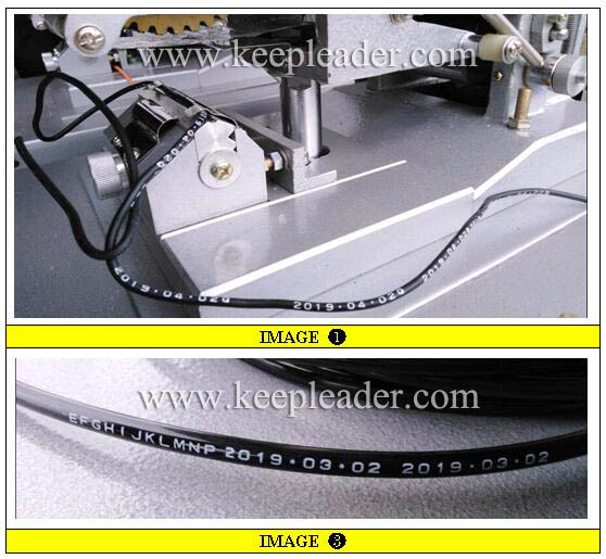 Hot Stamping Wire Marking Machine of Hot Foil Wire Stamping Machine