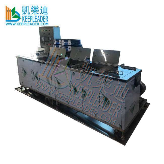 Industrial Multiple Tank Ultrasonic Cleaning Machine for Electronic Parts