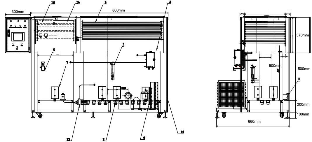 Dual Tanks Ultrasonic Vapor Degreaser