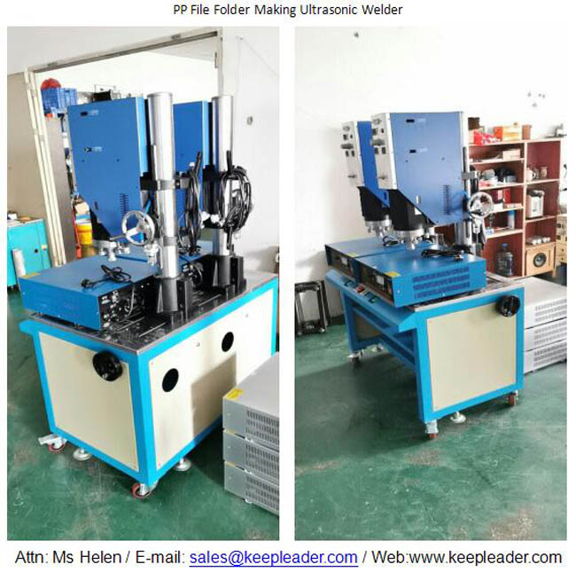 PP File Folder Making Ultrasonic Welder 