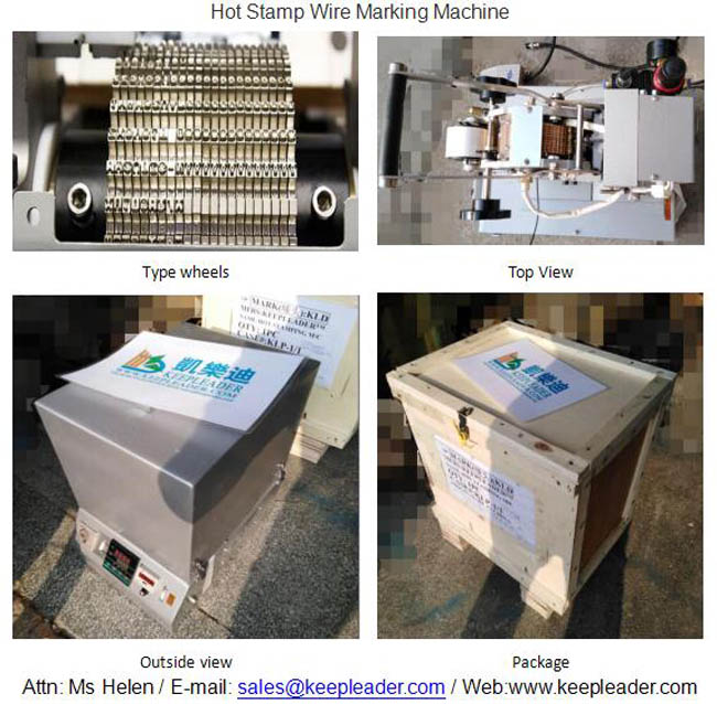 Hot Stamp Wire Marking Machine 