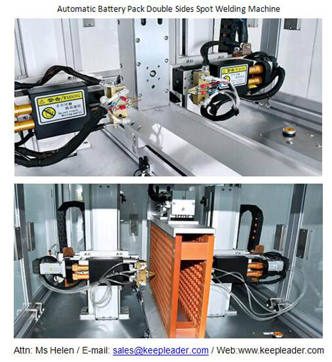 Automatic Battery Pack Double Sides Spot Welding Machine