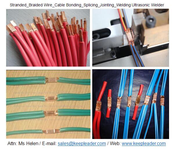Stranded_Braided Wire_Cable Bonding_Splicing_Jointing_Welding Ultrasonic Welder