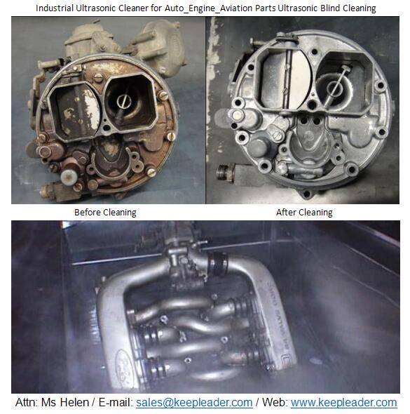 Industrial Ultrasonic Cleaner for Auto_Engine_Aviation Parts Ultrasonic Blind Cleaning