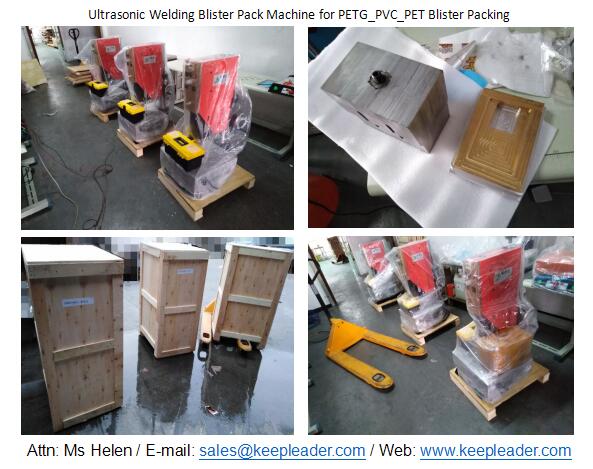 Ultrasonic Welding Blister Pack Machine for PETG_PVC_PET Blister Packing