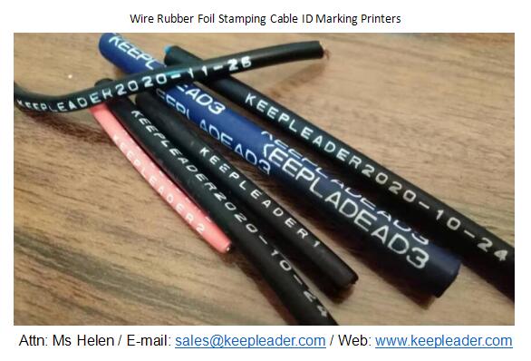 Wire Jacket Foil Stamping Cable ID Marking Printers