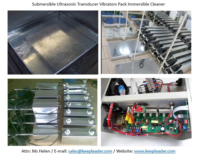 Submersible Ultrasonic Transducer Vibrators Pack Immersible Cleaner