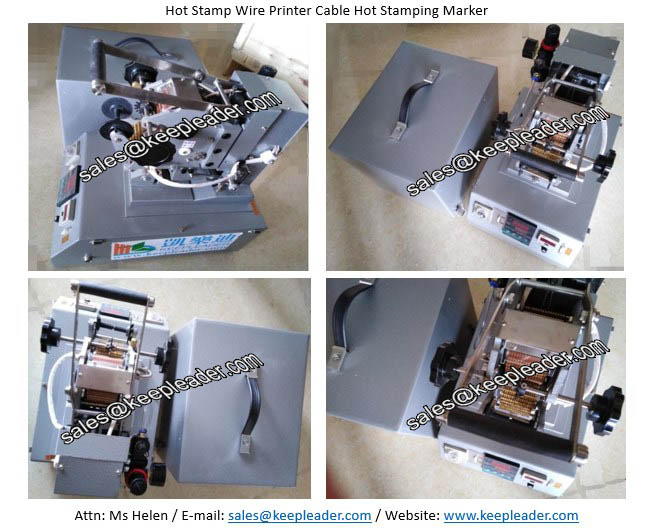 Hot Stamp Wire Printer Cable Hot Stamping Marker