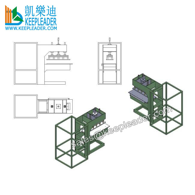 PVC PU TPU Conveyor Belt Welding 15kw High Frequency Machine