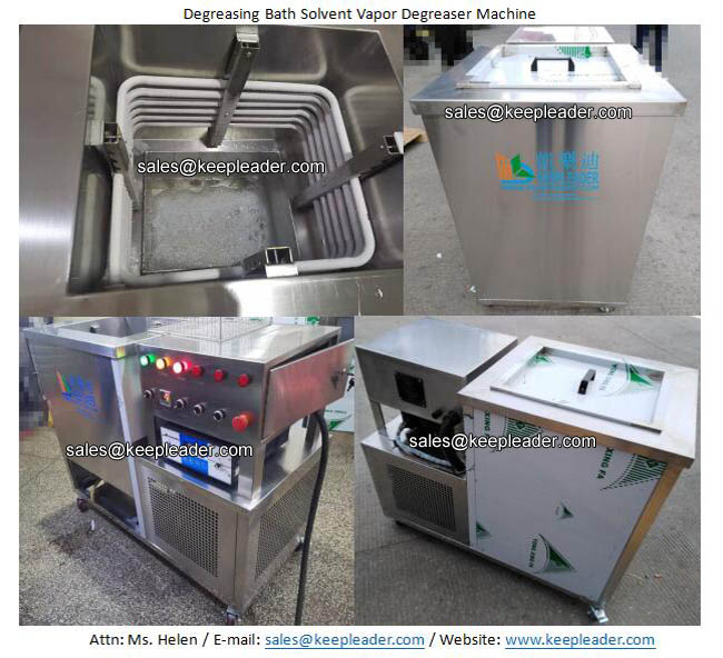 Degreasing Bath Solvent Vapor Degreaser Machine