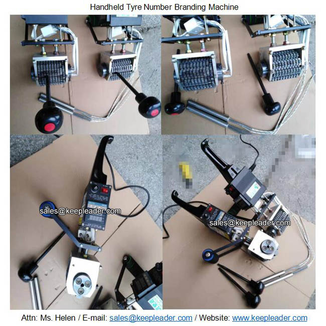 Handheld Tyre Number Branding Machine