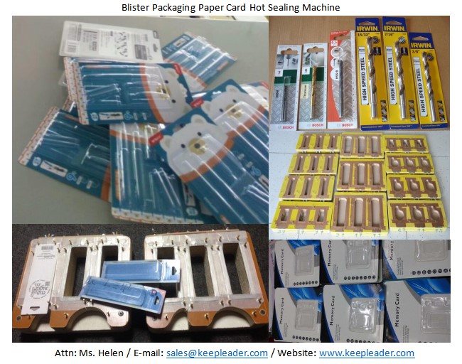 Blister Packaging Paper Card Hot Sealing Machine