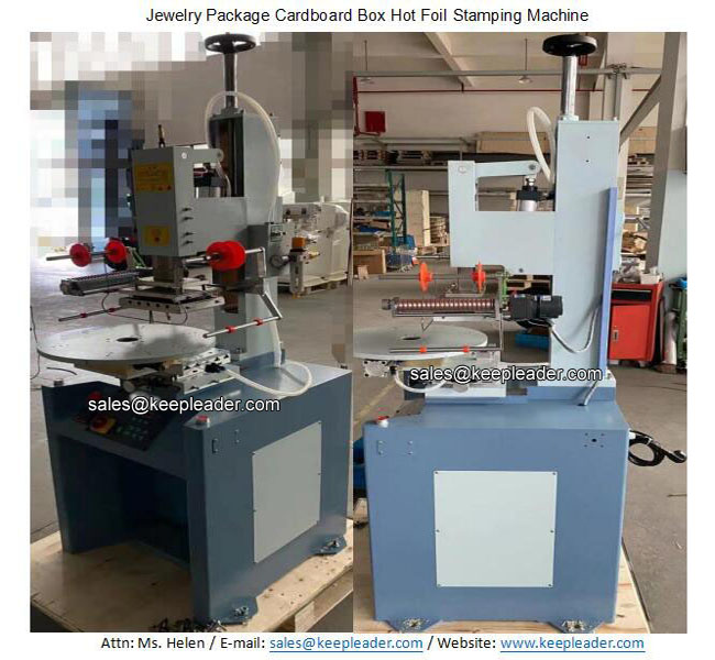 Jewelry Package Cardboard Box Hot Foil Stamping Machine