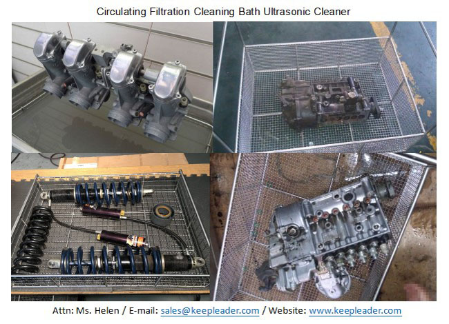 Circulating Filtration Cleaning Bath Ultrasonic Cleaner