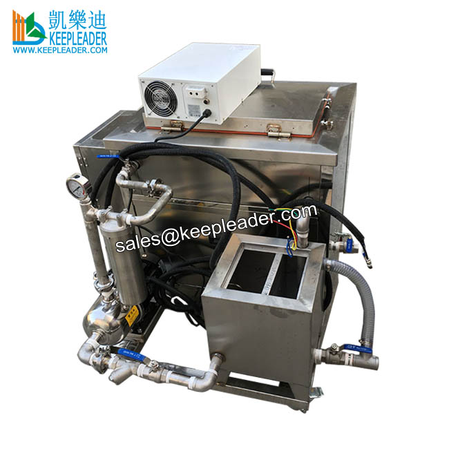 Filtering Circulation Tank Washer Ultrasound Washing Bath Oil Skimming Cleaner Ultrasonic Cleaning Machine