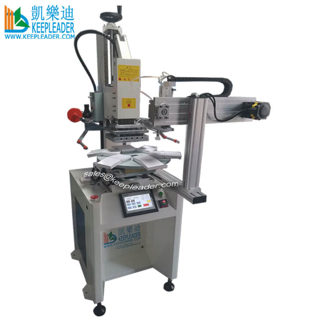 Rotary Hot Foil Stamping Jewelry Paper Box Bronzing Machine