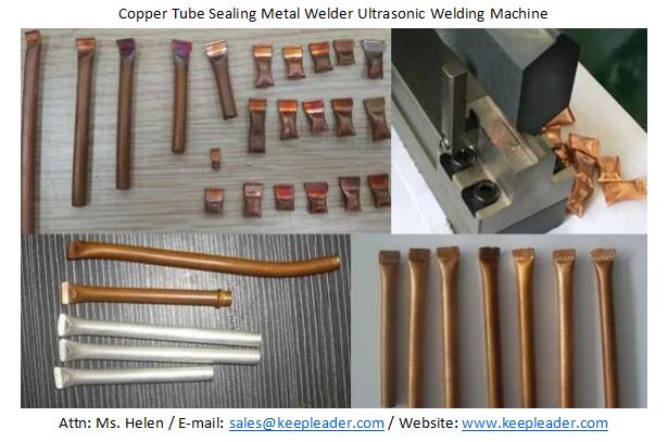 Copper Tube Sealing Metal Welder Ultrasonic Welding Machine